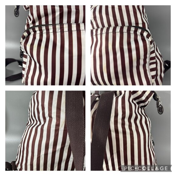 Henri Bendel Nylon Striped Backpack main image 10